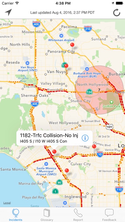 CHP Incidents