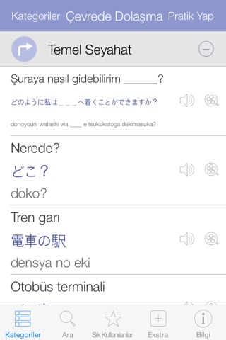 Japanese Pretati - Translate, Learn and Speak with Video screenshot 2