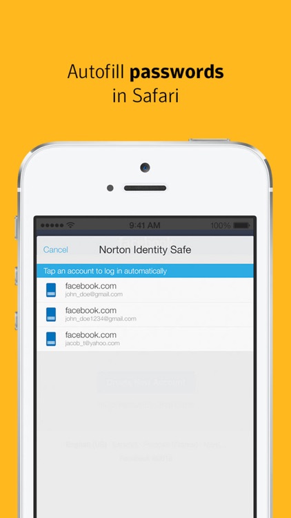 Norton Identity Safe – Secure password manager screenshot-4
