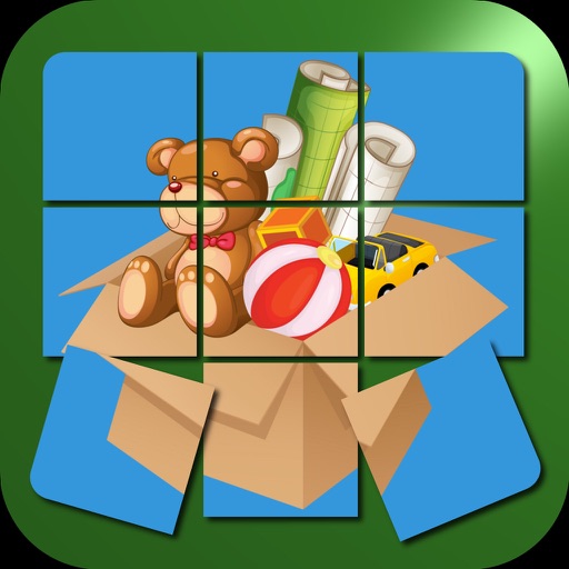 Rotate and move puzzle pieces HD. Icon