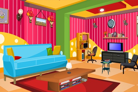 Pink Living Room Escape screenshot 2