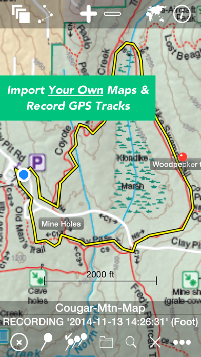 Maps n Trax - Offline Maps, GPS Tracks & Waypoints Screenshot 1