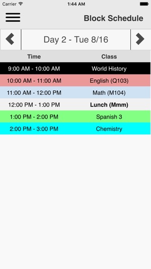 Block Schedule Helper(圖4)-速報App