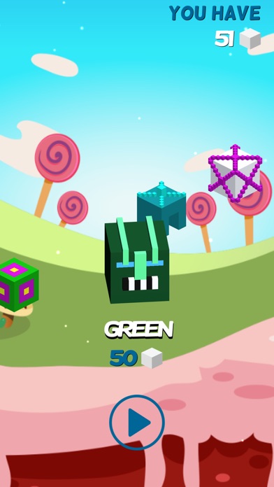 Cube Jump Blade Runner - fall down games 1.0 IOS -