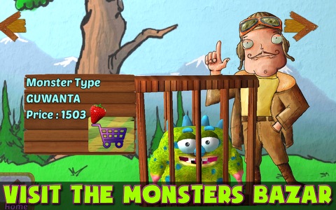 Monster Pet  - A Super Cute Virtual Pet with crazy stuff screenshot 3