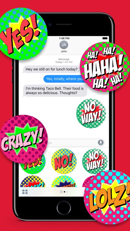 Sassy Superhero Stickers