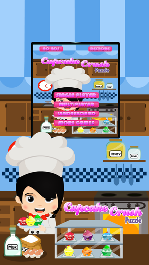 Cupcake Crush Puzzle - Play Sweet Match Game For Free(圖1)-速報App