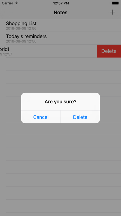 How to cancel & delete Note-on-the-go from iphone & ipad 4