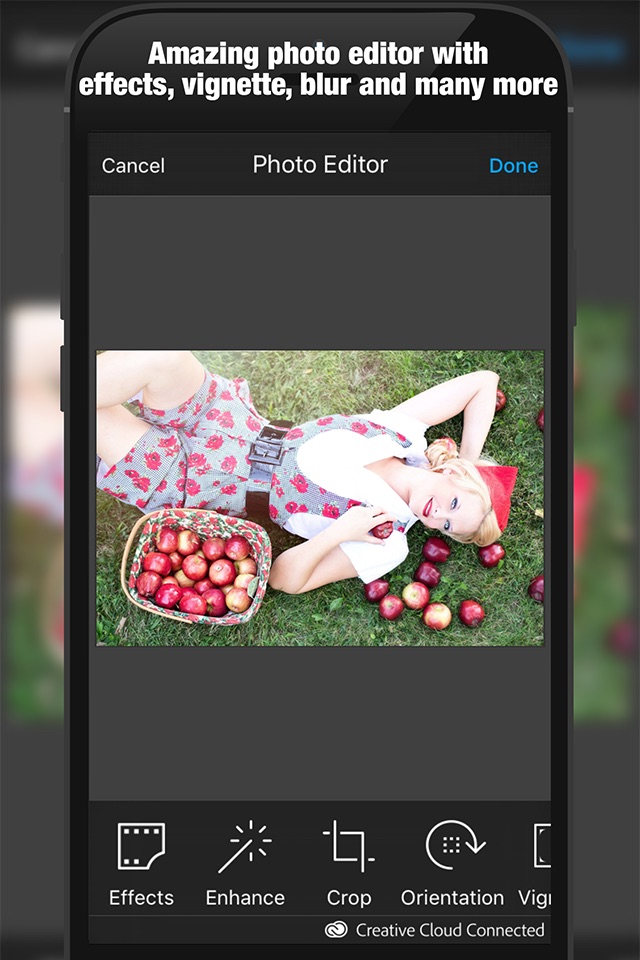 Over Pic Art Edit Photos, Add Captions to Pictures screenshot 4