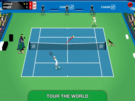 Stick Tennis Tour на iPad
