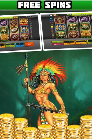 Queen Slots - Aztec Fever Casino Slots Machine Pro screenshot 2