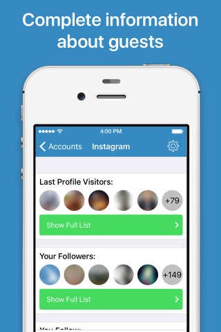 Social Spy – assistant for your social accounts screenshot 2