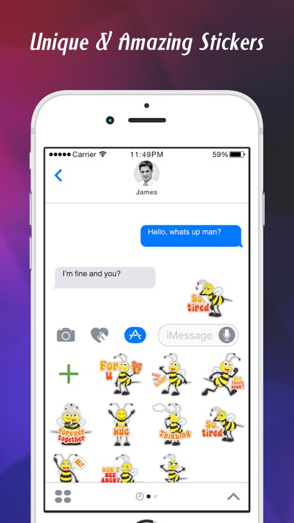 Stickers for iMessage & texts