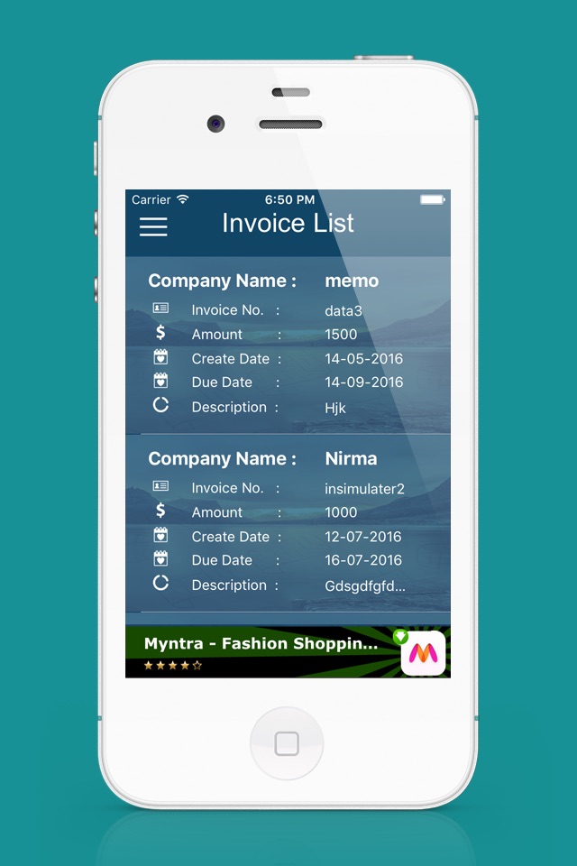 Invoice Maker Plus-Create Invoices & Send Invoices as a PDF! screenshot 3