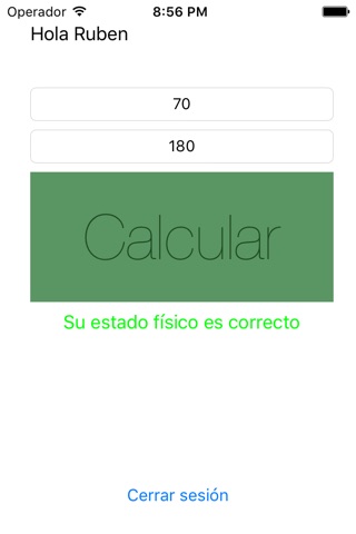 WeightCalculator screenshot 2