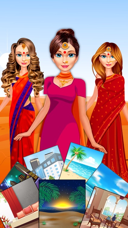 Indian Beauty Makeover Salon- Makeup, Dressup & Spa Games screenshot-4