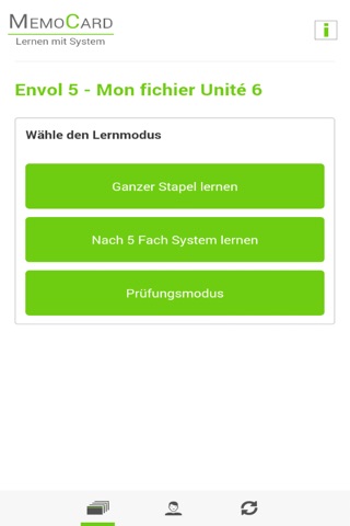 MemoCard mit Lernkarten lernen screenshot 2