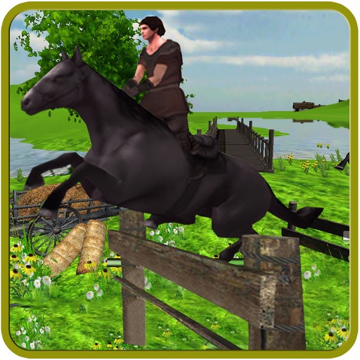 Horse Jumping Adventure Travel : Real Archer Horse Ridging & Racing Champion icon