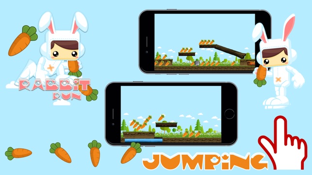 Rabbit Run Bunny - fun games for free(圖1)-速報App