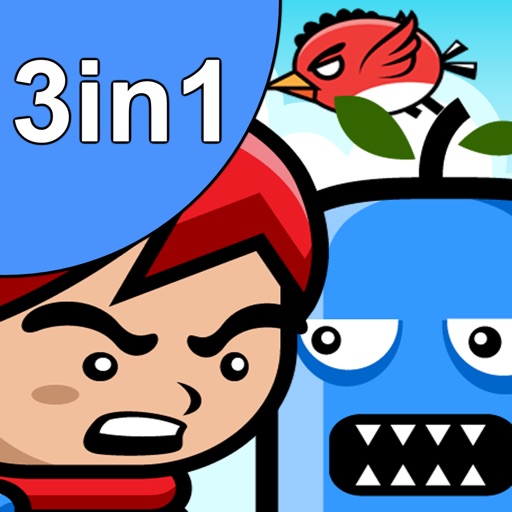 Wild Boy 3in1: Attack of Worm and Invasion of Birds iOS App