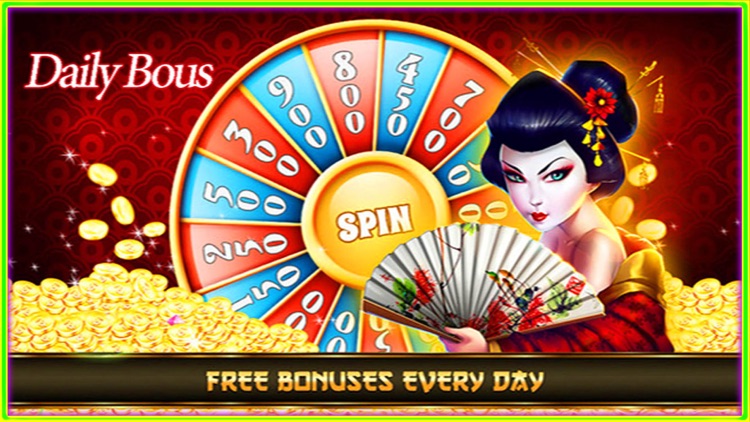 Free geisha slot machine