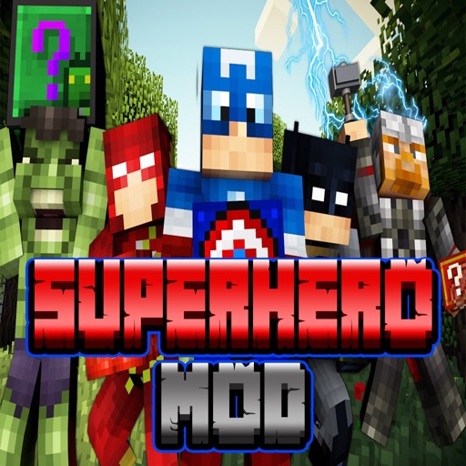 SUPERHERO MOD FREE for Minecraft PC Guide Edition icon
