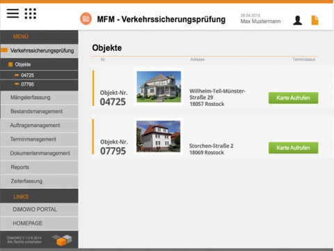 mobile Verkehrssicherung screenshot 4