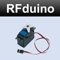 An app designed to work with the RFduiono Servo sketch