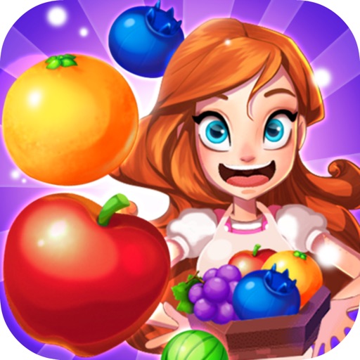 Juice Fruit Journey - Fruit Connect 3 HD Icon