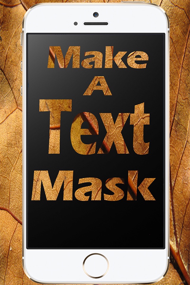 Text Mask - Place Image inside Text screenshot 2