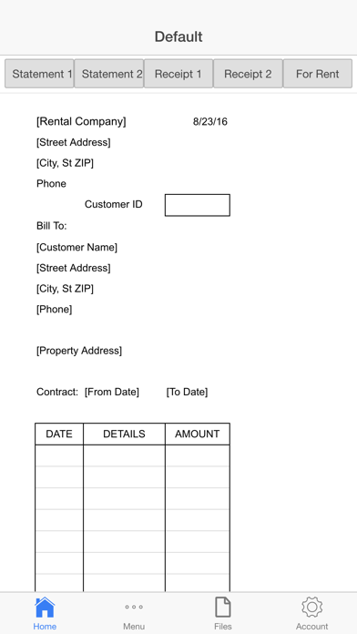How to cancel & delete Rental Invoice from iphone & ipad 1