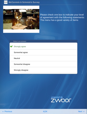 Zwoor Survey for iPad screenshot 3