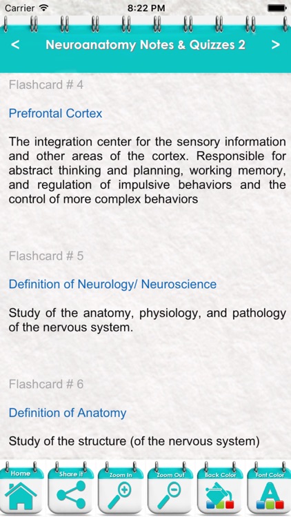 Neuroanatomy Exam Review-8100 Flashcards Study Notes, Terms & Quizzes