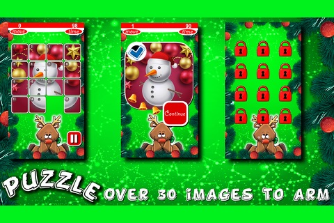 Christmas Puzzles Slide screenshot 3