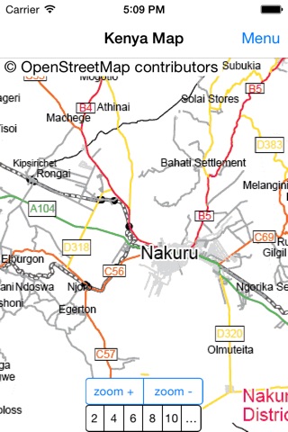 Kenya Offline Map screenshot 2
