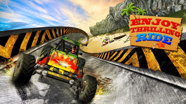 Buggy Stunts 3D: Beach Mania(圖5)-速報App