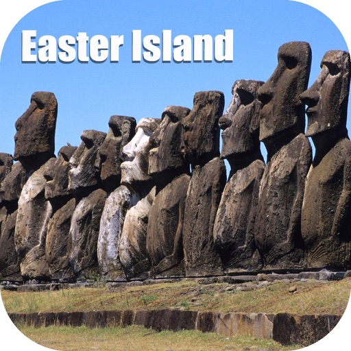Easter Island Tourist Travel Guide Icon
