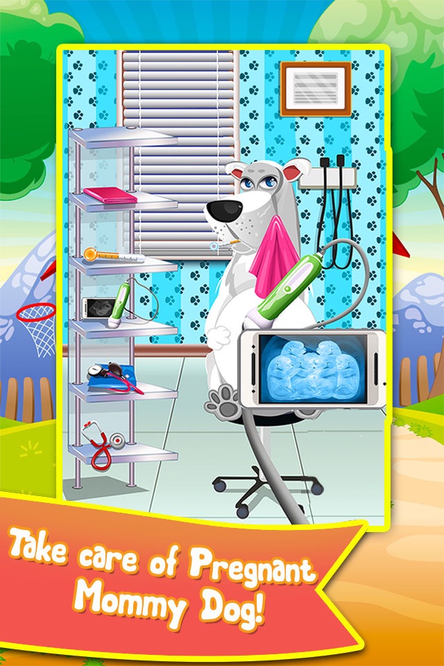 Pet Mommy's Baby Salon Doctor - fun spa care & food cooking maker games for kids! screenshot 2
