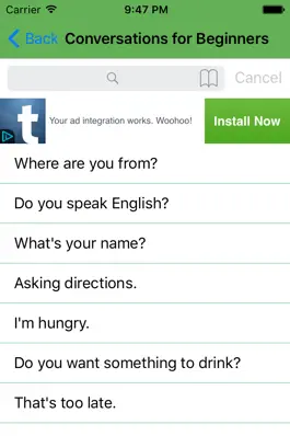 Game screenshot Conversation English Free apk