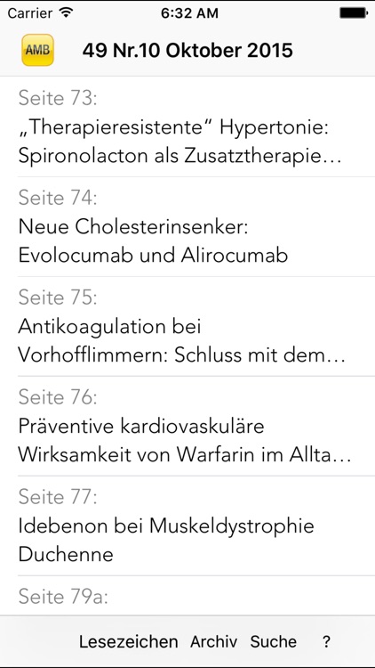 DER ARZNEIMITTELBRIEF screenshot-3