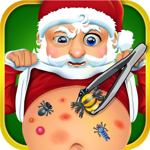 Santa Doctor Christmas Salon - Little Spa Shave & Mommy Baby Xmas Games for Girl Kids iOS App