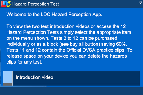LDC Hazard Perception Test screenshot 2