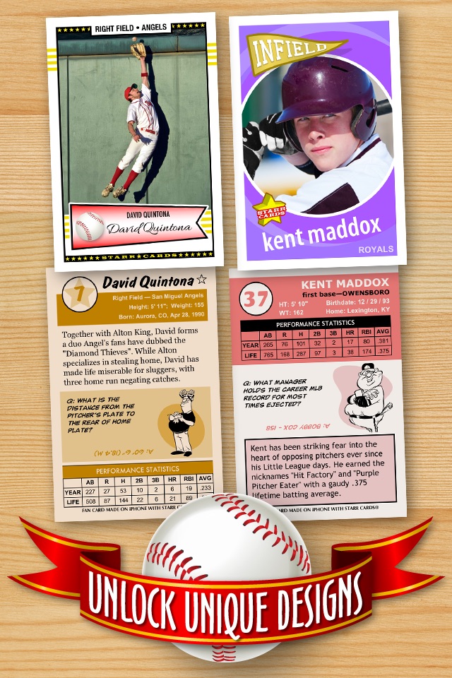 Baseball Card Maker (Ad Free) — Make Your Own Custom Baseball Cards with Starr Cards screenshot 3