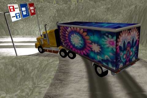 Euro Truck Mountain Drive 3D Pro screenshot 4