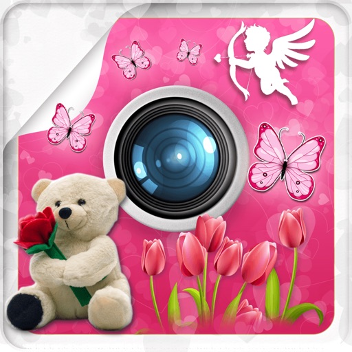 Love Stickers Photo Editor – Add Beautiful Effects And Edit Pictures With Romantic Free App For Girls