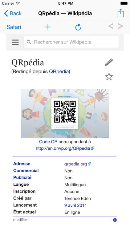 QRpedia screenshot-4