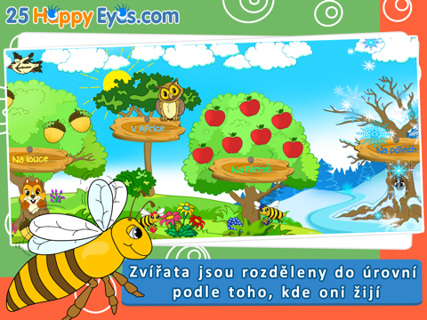 Veselá zvířátka pro děti - puzzle hra pro děti - náhled