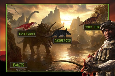 Jurassic 3D Dinosaur Hunter 2016 Pro – Dino Hunting Game screenshot 2