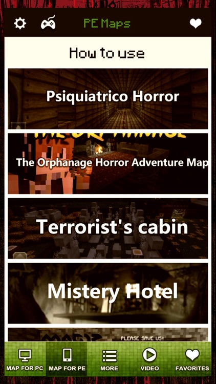 Horror Maps - Download The Scariest Map for MineCraft PE & PC Edition