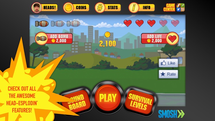 Smosh Super Head Esploder X screenshot-0